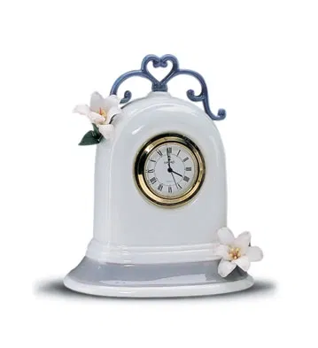 Lladro - Clock (white)