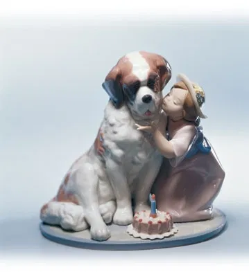 Lladro - A Birthday Kiss