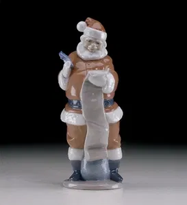 Lladro - Santas List 2000 Edition