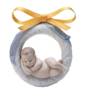Lladro - Baby's First Christmas 2003 Ornament