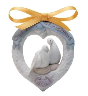 Lladro - Our First Christmas 2003 Ornament