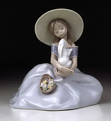 Bunny Kisses 2001 Event by Lladro — Porcelain Figurine