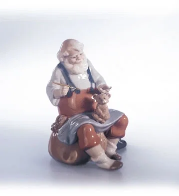 Santa's Magic Touch by Lladro — Porcelain Figurine