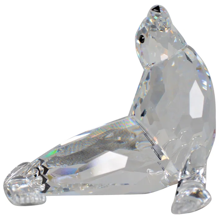 Swarovski Mother Sea Lion by Swarovski Crystal