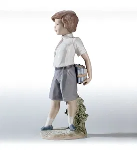 Lladro - Little School Boy
