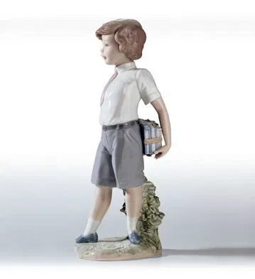 Lladro - Little School Boy