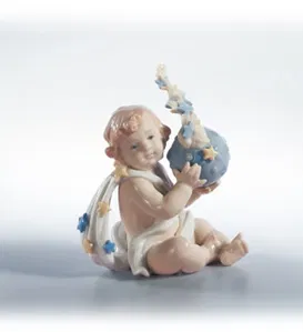 ○SHEPHERDESS○高さ２１cm○１９８７年◇ ◇ Shepherdess with Basket 1014678 – Lladro Figurine – Seaway