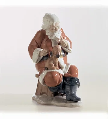 Santa's Little Secret 2002-13 by Lladro — Porcelain Figurine