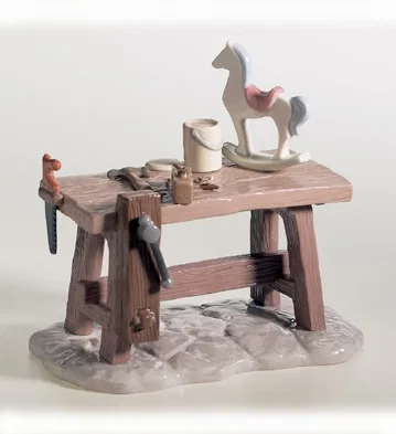 Where Presents Are Made 2002-08 by Lladro — Porcelain Figurine