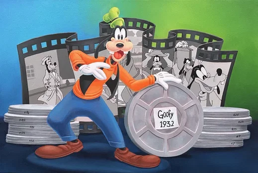 Goofy -10 Icons of Animation by Ben Olson