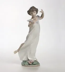 Lladro - Violets, Time of Innocence 2003-08