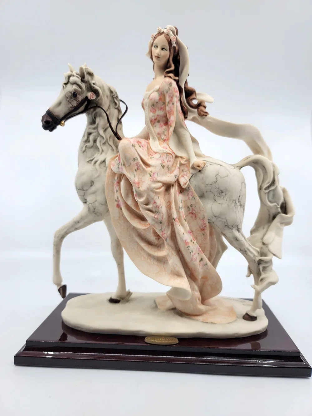 Lady On Horse by Giuseppe Armani