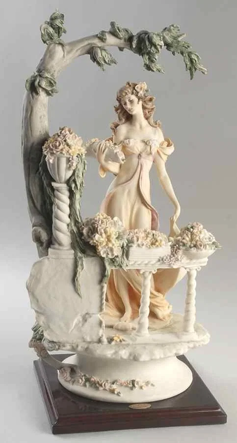 Flower Girl by Giuseppe Armani — Sculpture