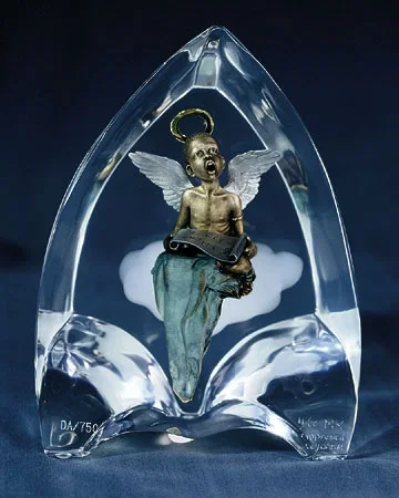 On Wings Of Praise Legends by Ebony Visions — Mixed Media Sculpture