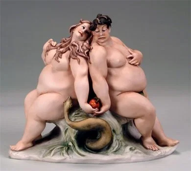 The Temptation by Giuseppe Armani — Sculpture