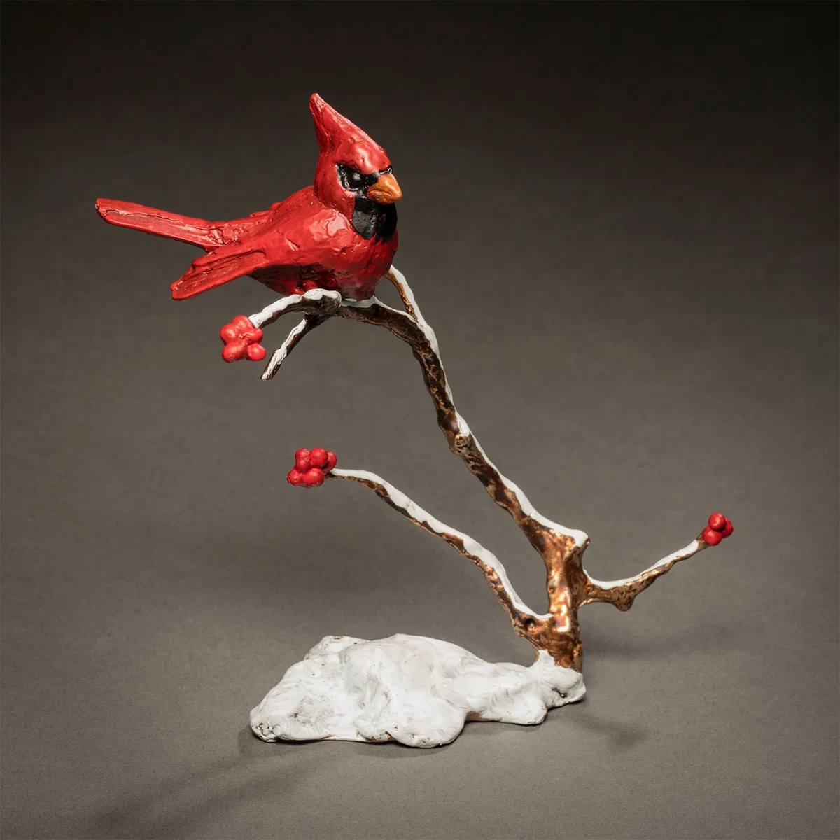 Winter's Kiss by Mark Hopkins — Bronze Sculpture
