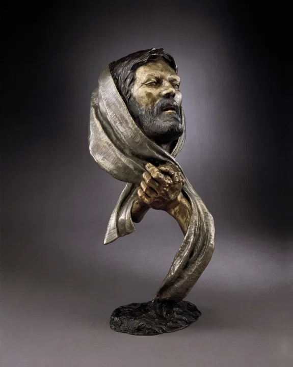 Prayer (large) by Mark Hopkins — Bronze Sculpture