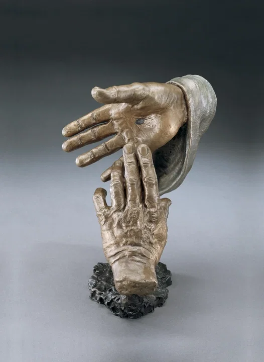 Believing by Mark Hopkins — Bronze Sculpture