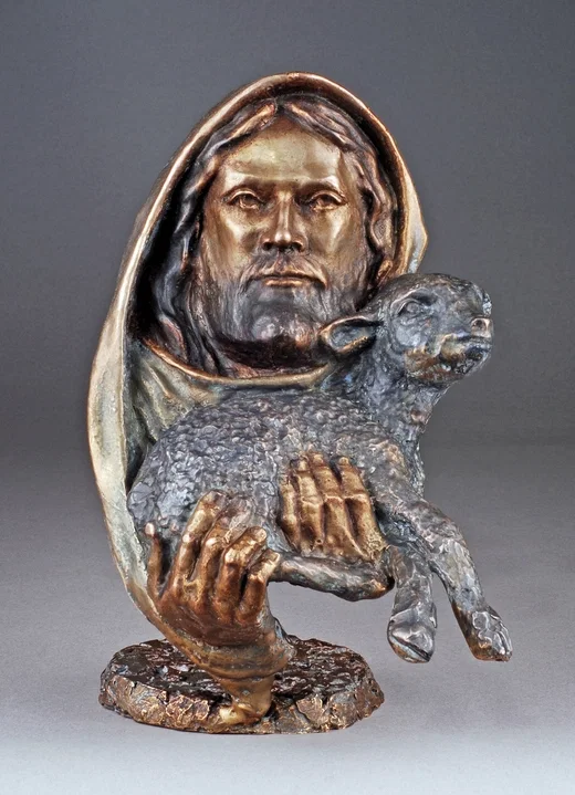 The Lamb (small) by Mark Hopkins — Bronze Sculpture