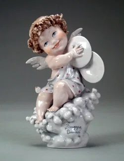 CLANG THE CYMBALS by Giuseppe Armani — Sculpture
