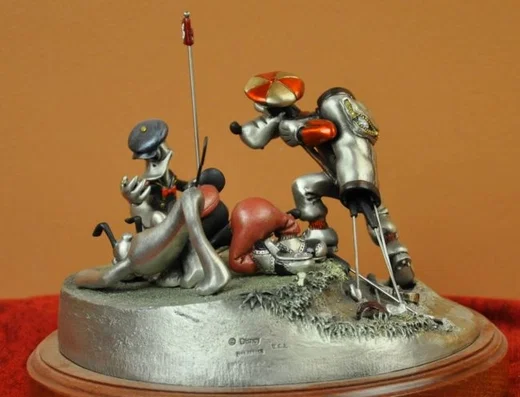 Foursome Follies Pewter by Disney Chilmark