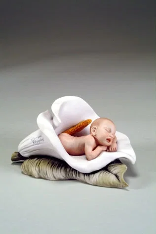 Calla Lily Baby by Giuseppe Armani — Sculpture