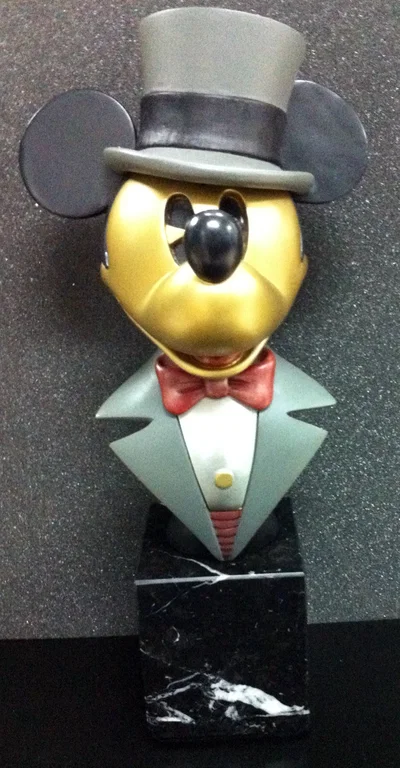 Mickey Puttin On The Ritz Metal Art by Disney Chilmark