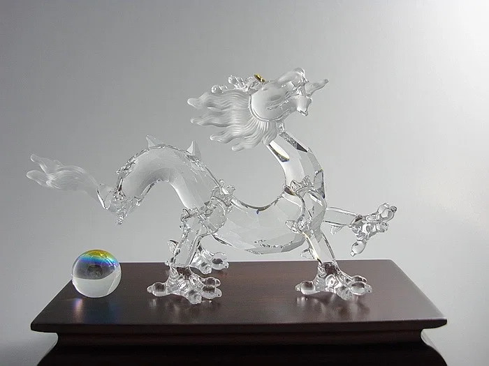Swarovski Zodiac Dragon by Swarovski Crystal — Crystal