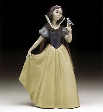 Snow White With Backstamp by Lladro — Porcelain Figurine
