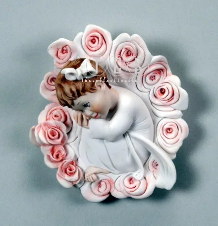 Mum's Rose - Plaque by Giuseppe Armani