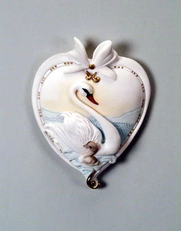 Motherhood - Plaque by Giuseppe Armani