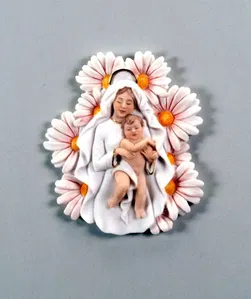 Giuseppe Armani - Madonna Of The Daisies - Plaque