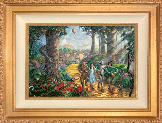 Follow The YELLOW BRICK ROAD® Wall Art by Thomas Kinkade Studios by Thomas Kinkade Studios