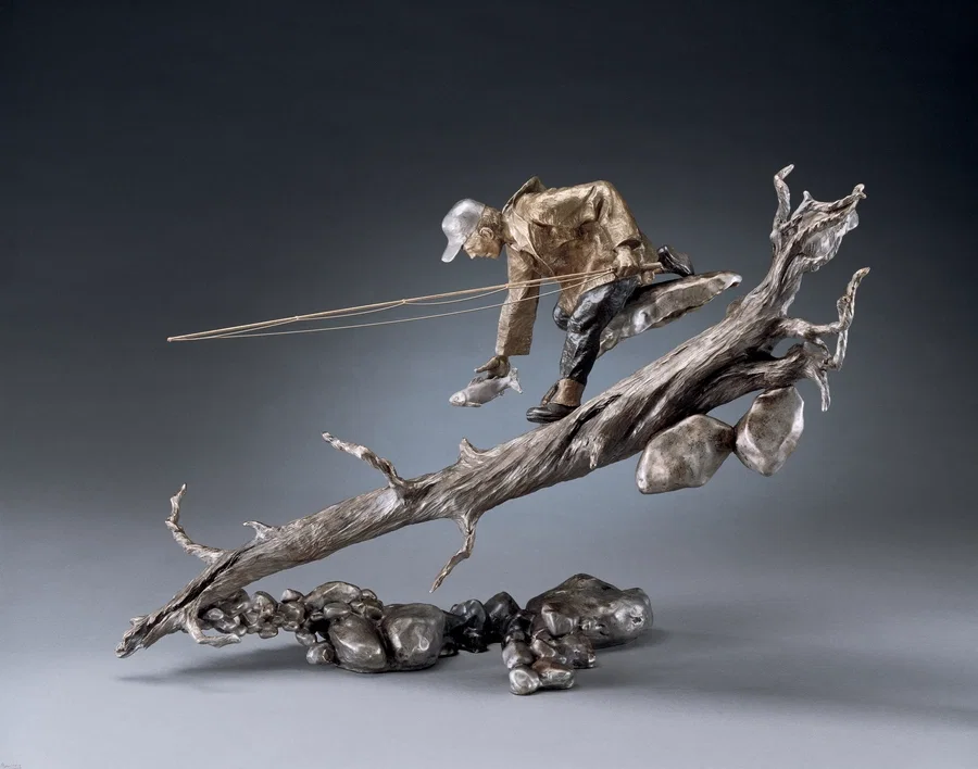 The Release by Mark Hopkins — Bronze Sculpture