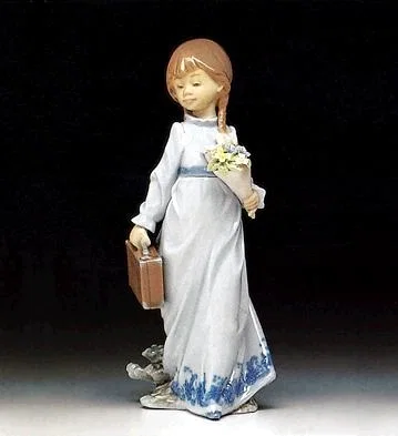 School Days by Lladro — Porcelain Figurine