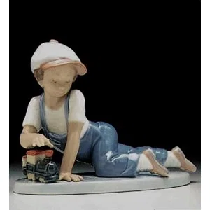 All Aboard 1992 Society 1992-95 by Lladro — Porcelain Figurine