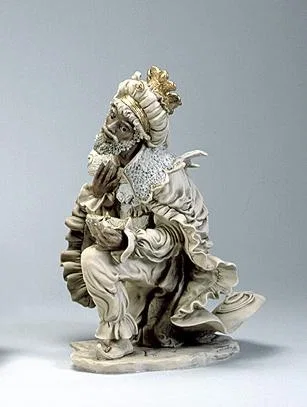 Nativity Set King (myrrh) by Giuseppe Armani — Sculpture