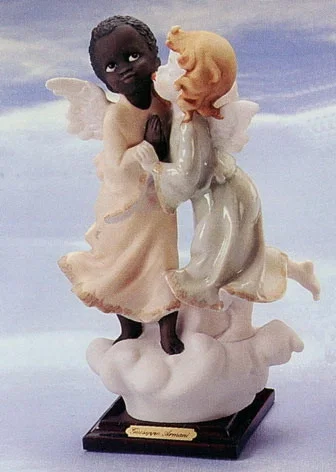 Black And White Angels by Giuseppe Armani — Sculpture
