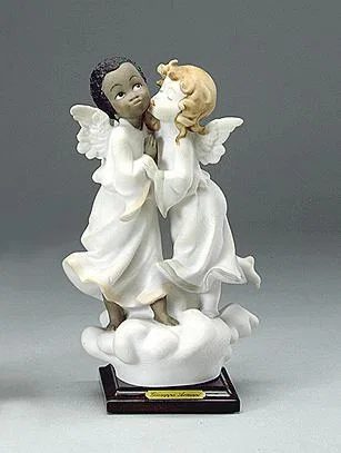 Black And White Angels by Giuseppe Armani — Sculpture