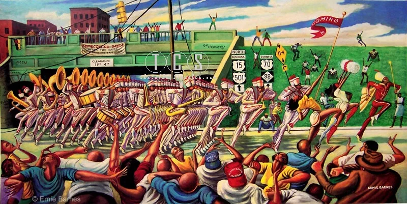 Homecoming-Unsigned by Ernie Barnes