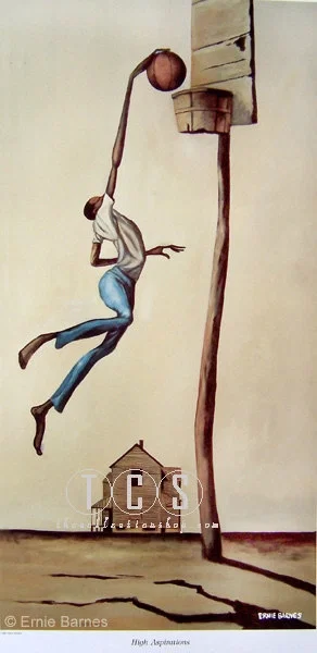 High Aspirations-Unsigned by Ernie Barnes