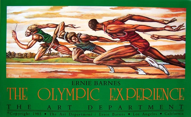 The Olympic Experience-Signed by Ernie Barnes