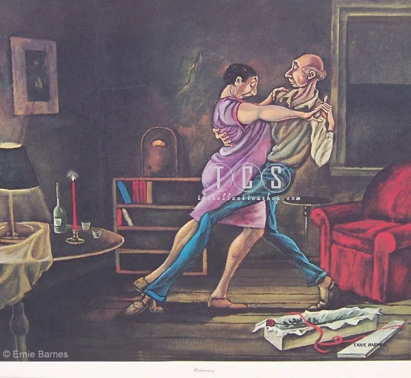 Anniversary-Signed by Ernie Barnes