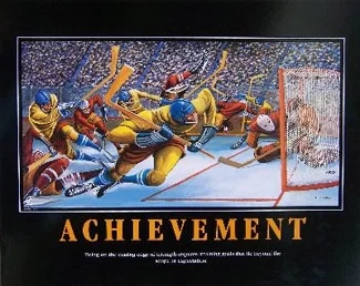 Achievement-Signed by Ernie Barnes — Lithograph