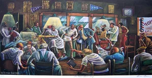 From Pads To Palette by Ernie Barnes | African American Art