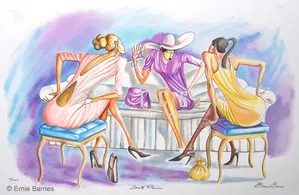 Ernie Barnes - Soft Power Signed And Numbered Limited Edition