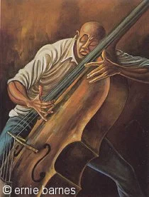 The Bench by Ernie Barnes