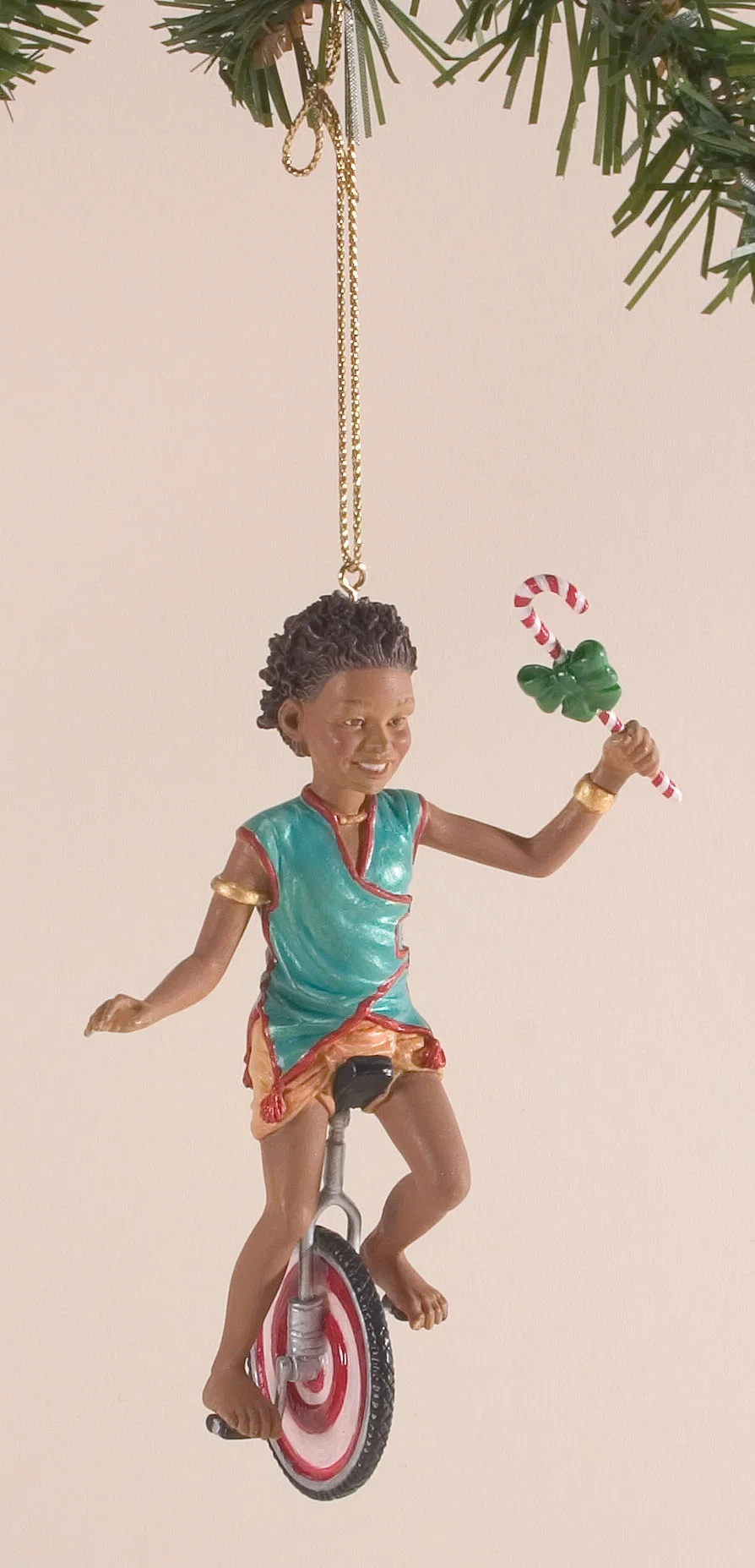 Pedalin Pete Ornament by Ebony Visions