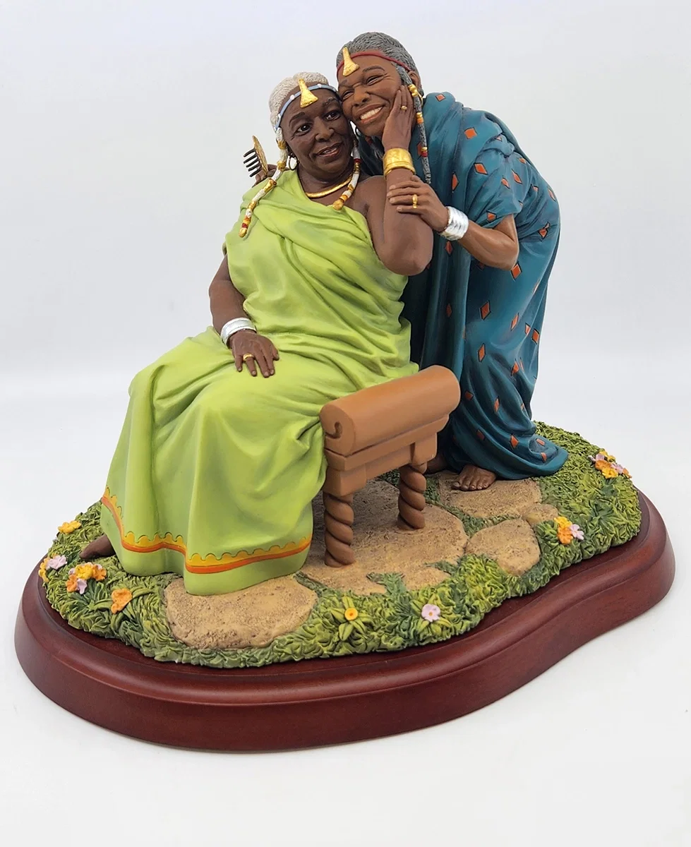Sisters Forever In Elder Years by Ebony Visions