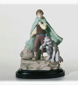 Lladro - Frodo & Gollum
